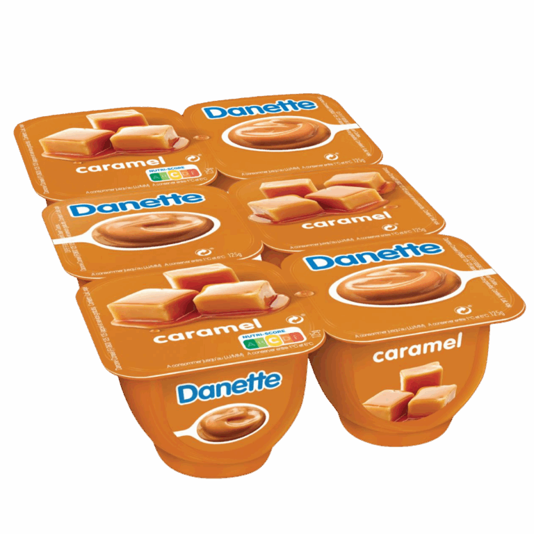 DANETTE CARAMEL 6X125G