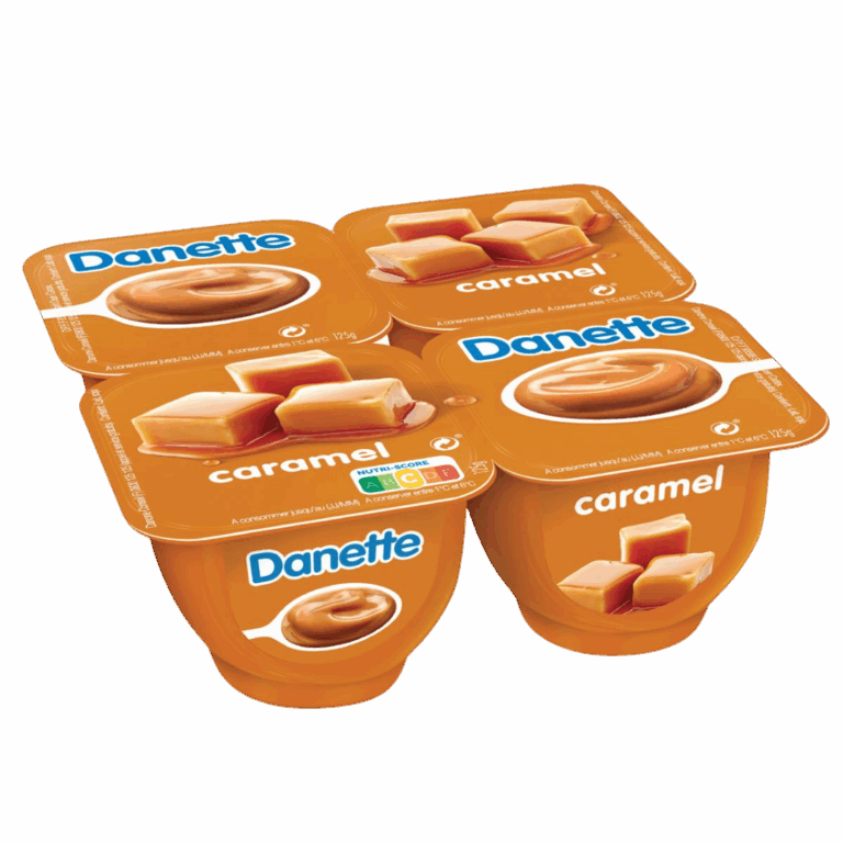 DANETTE CARAMEL 4X125G