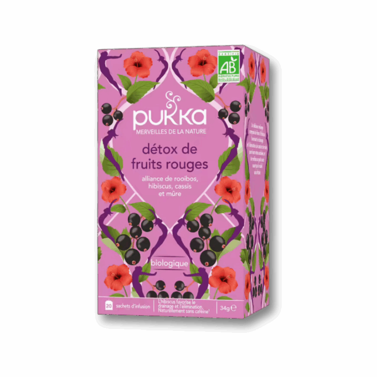 PUKKA INFUSION MORNING FRUITS ROUGES BIO 20U