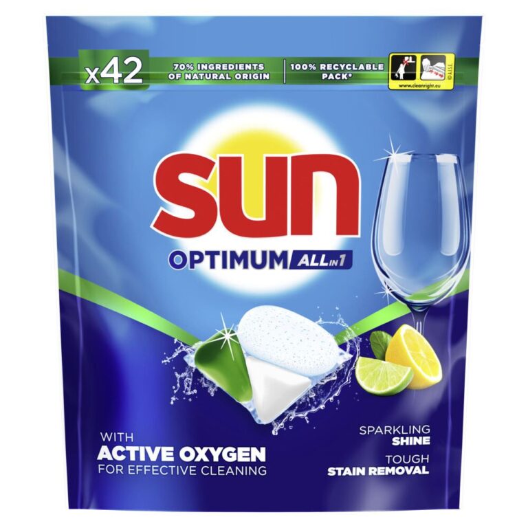SUN LAVE-VAISSELLE OPTIMUM CITRON 42 TAB