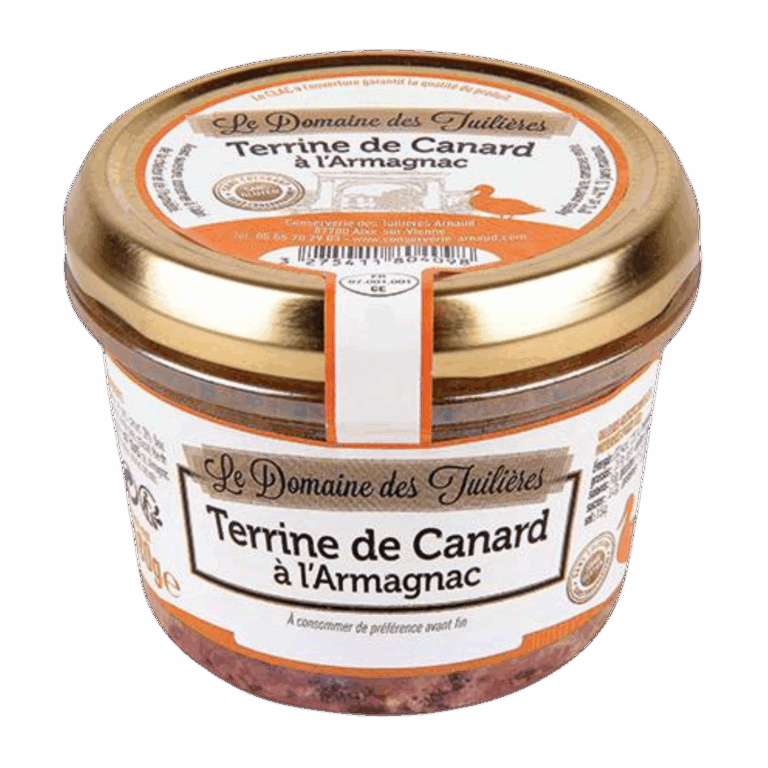LE DOMAINE TERRINE DE CANARD AU MAGRET FUMÉ 180G