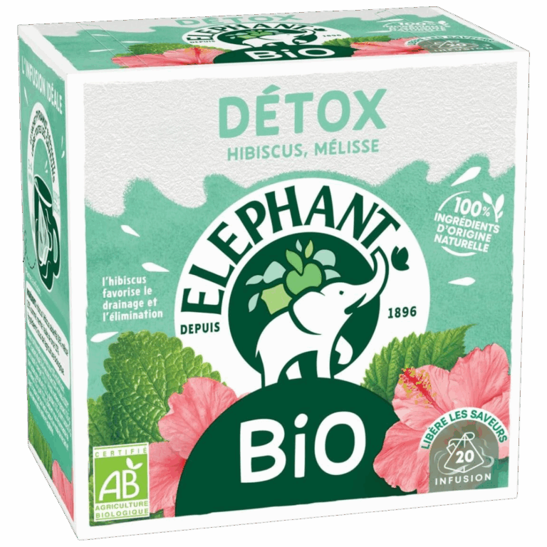 ELEPHANT INFUSION DETOX BIO 20 SACHETS 34G