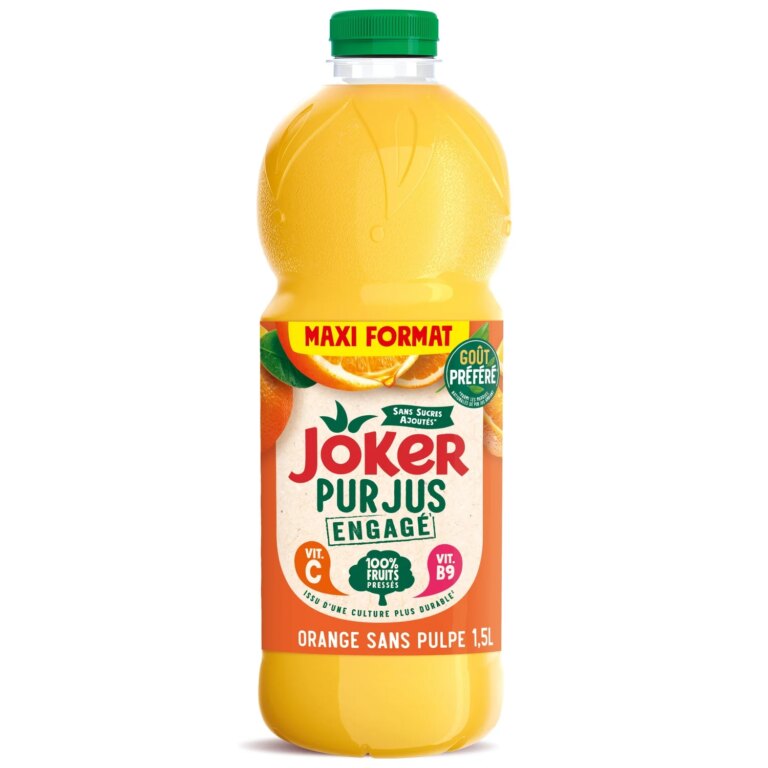 JOKER JUS ORANGE ENGAGÉ 1,5L