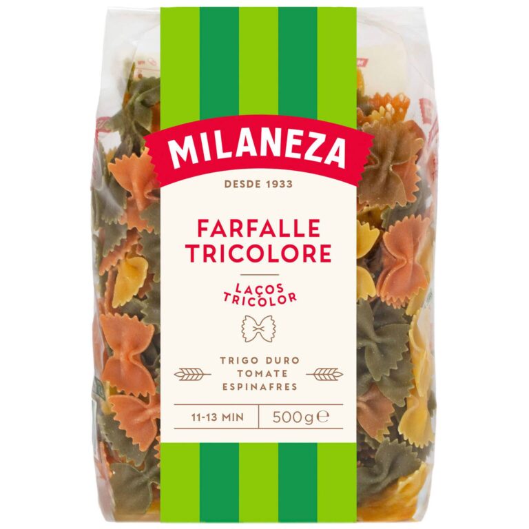 MILANEZA FARFALLE TRICOLOR 500G