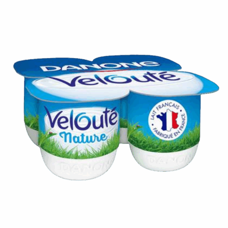 DANONE VELOUTÉ VELOUTÉ NATURE 4X125G