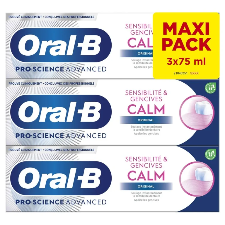 ORAL-B DENTÍFRICO CALM ORIGINAL 3X75ML