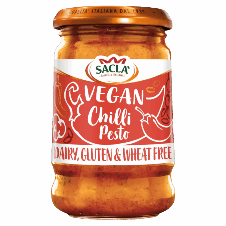 SACLA SAUCE VEGAN CHILI PESTO 190G
