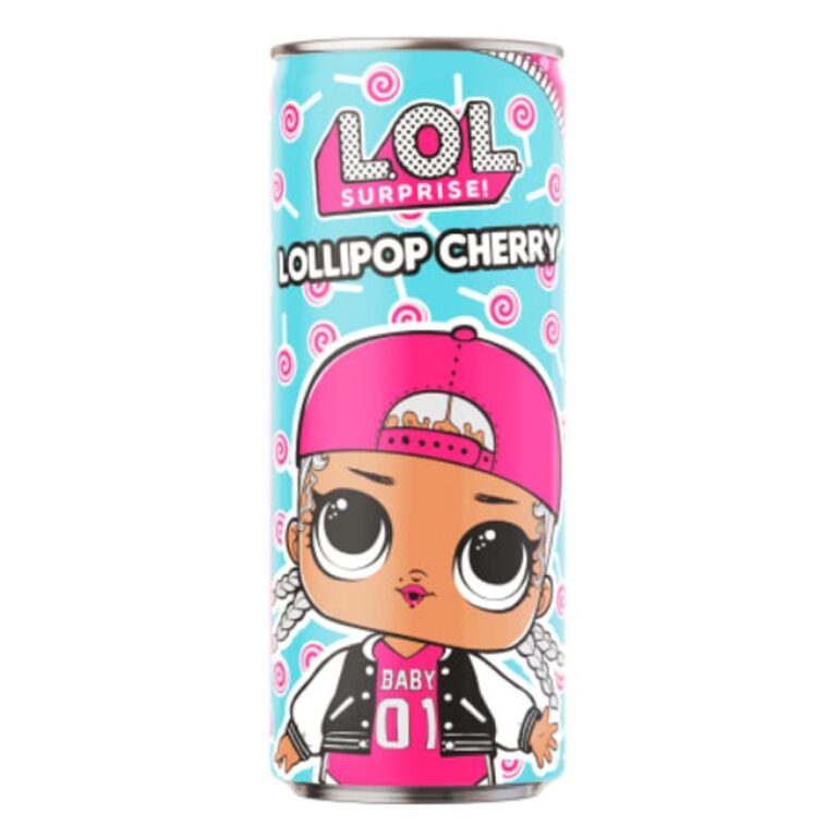 LOL SURPRISE BEBIDA SIN GAS SABOR CEREZA 250ML