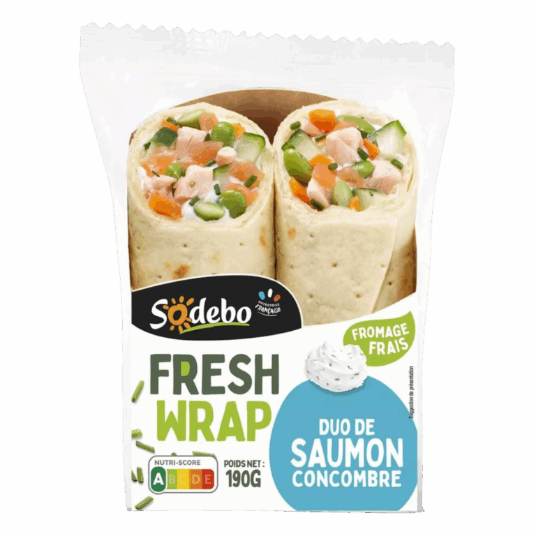 SODEBO SANDWICH FRESH WRAP SAUMON 190G