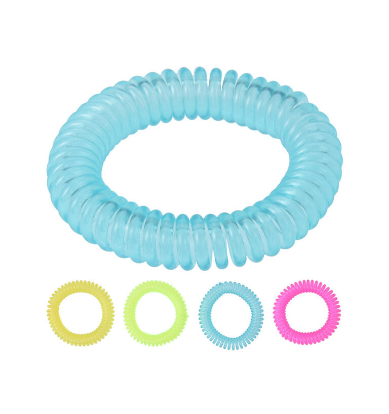  PULSERA CITRONELA ANTIMOSQUITOS ESPIRAL