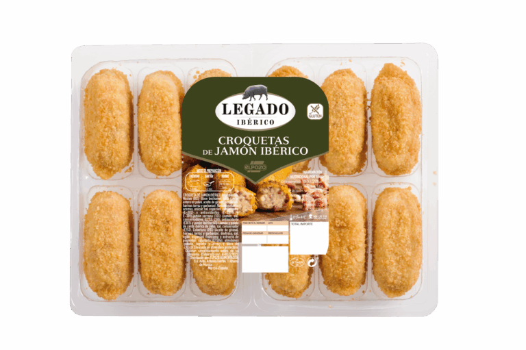 EL POZO CROQUETAS JAMÓN IBÉRICO / TERNERA 360G.