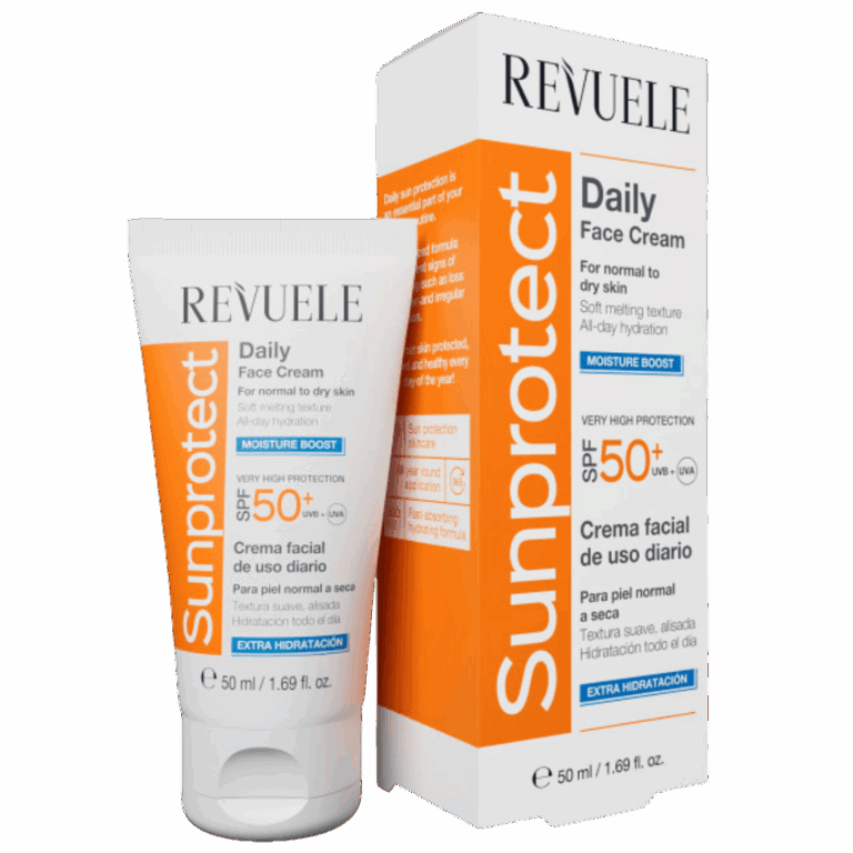 REVUELE CRÈME SOLAIRE VISAGE SPF50 50ML