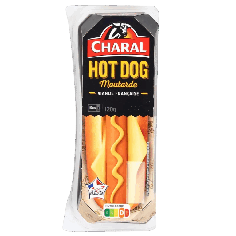 CHARAL HOT DOG MOUTARDE 120G