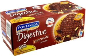 FONTANEDA DIGESTIVE CHOCOLATE LECHE 300G