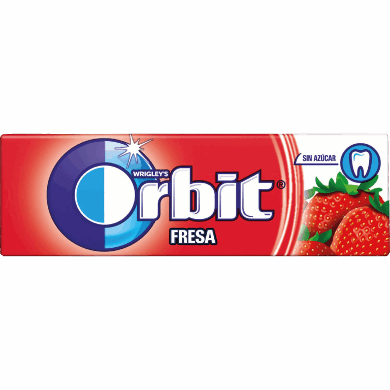 ORBIT CHICLE FRESA SALVAJE 14G