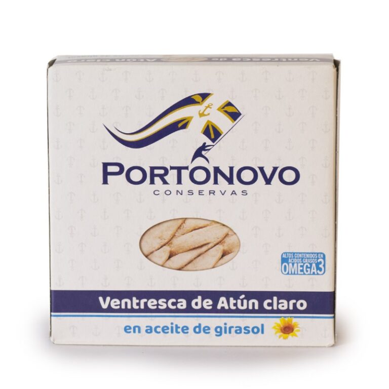 PORTONOVO MORCEAUX DE VENTRE THON PÂLE RR125 75G