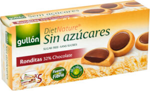 GULLON BOLACHA ZERO SEM AÇÚCAR 186G