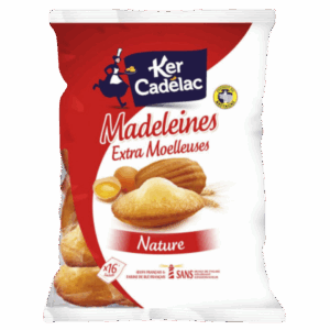 KER CADELAC MADELEINES EXTRA MOELLEUSES 400G