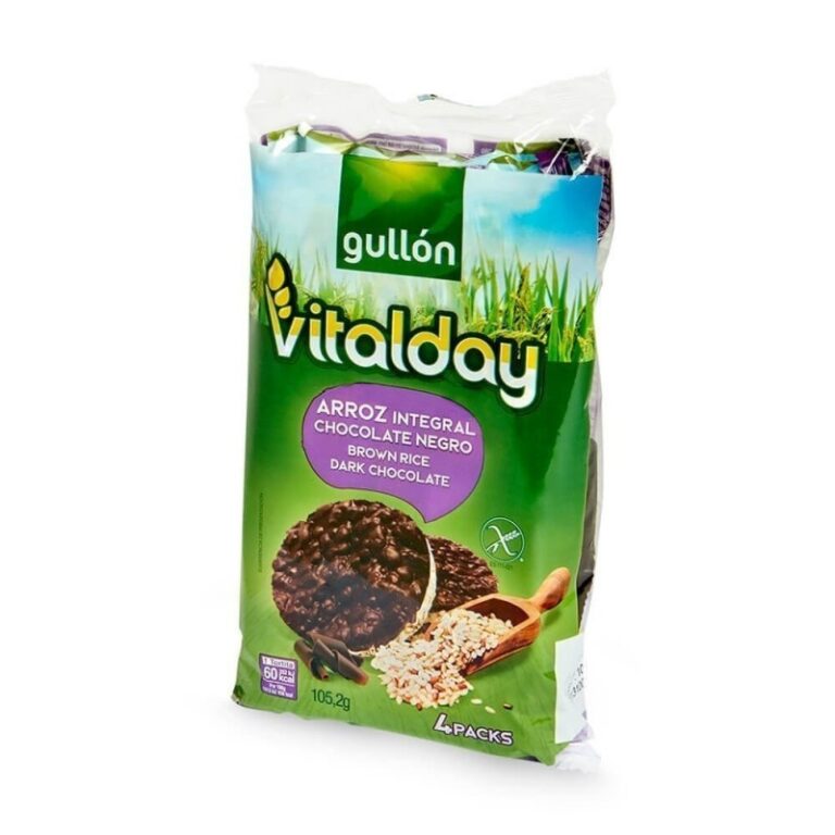 GULLON TORTITAS ARROZ CHOCOLATE NEGRO 100G