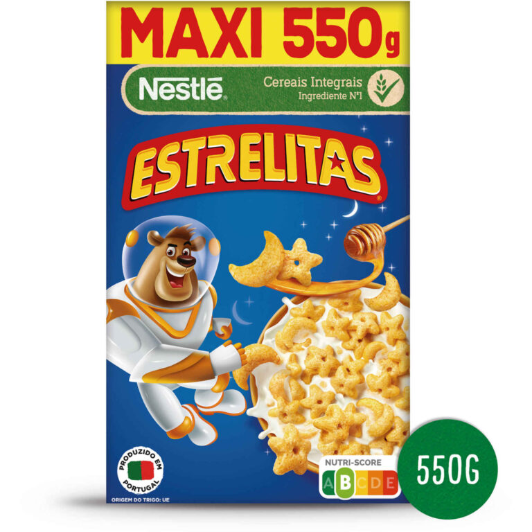 ESTRELITAS CEREAIS COM MEL 550G
