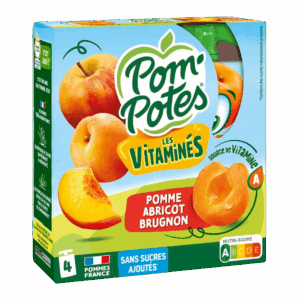 MATERNE POMPOTES POMME ABRICOT BRUGNON 360G