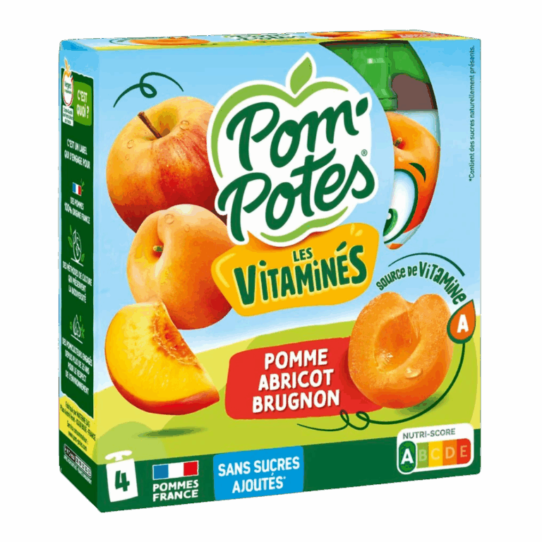 MATERNE POMPOTES POMME ABRICOT BRUGNON 360G