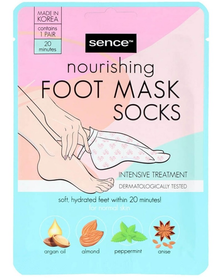 SENCE MASQUE HYDRATANT POUR LES PIEDS 18G
