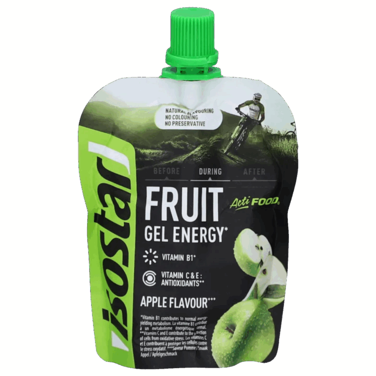 ISOSTAR GOURDE ÉNERGETIQUE ACTIFOOD POMME 90G