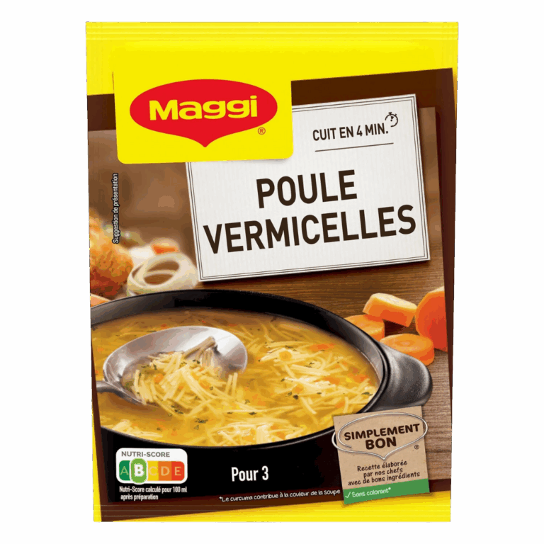 MAGGI SOUPE DÉSHYDRATÉ POULE VERMICELLES 65G