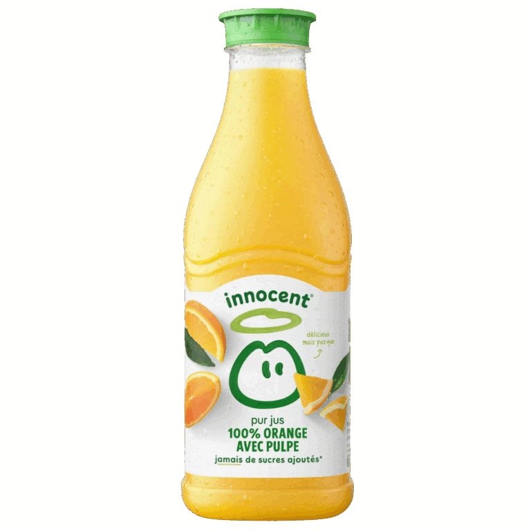 INNOCENT JUS 100% ORANGE AVEC PULPE 90CL