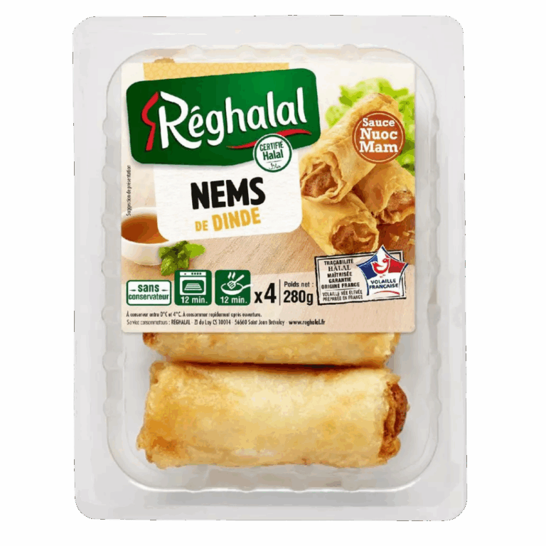 REGHALAL NEMS DE VOLAILLE HALAL 4X70G