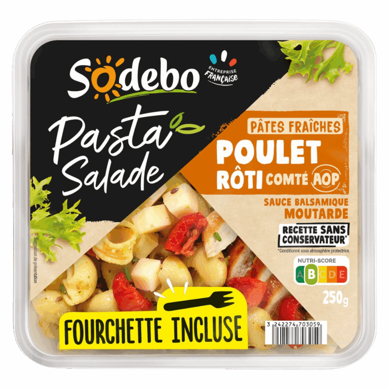 SODEBO SALADE POULET CAESAR 250G