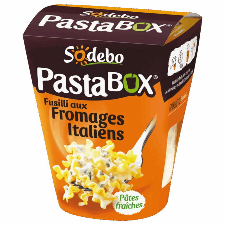 SODEBO PASTA BOX FROMAGES ITALIENS 330G