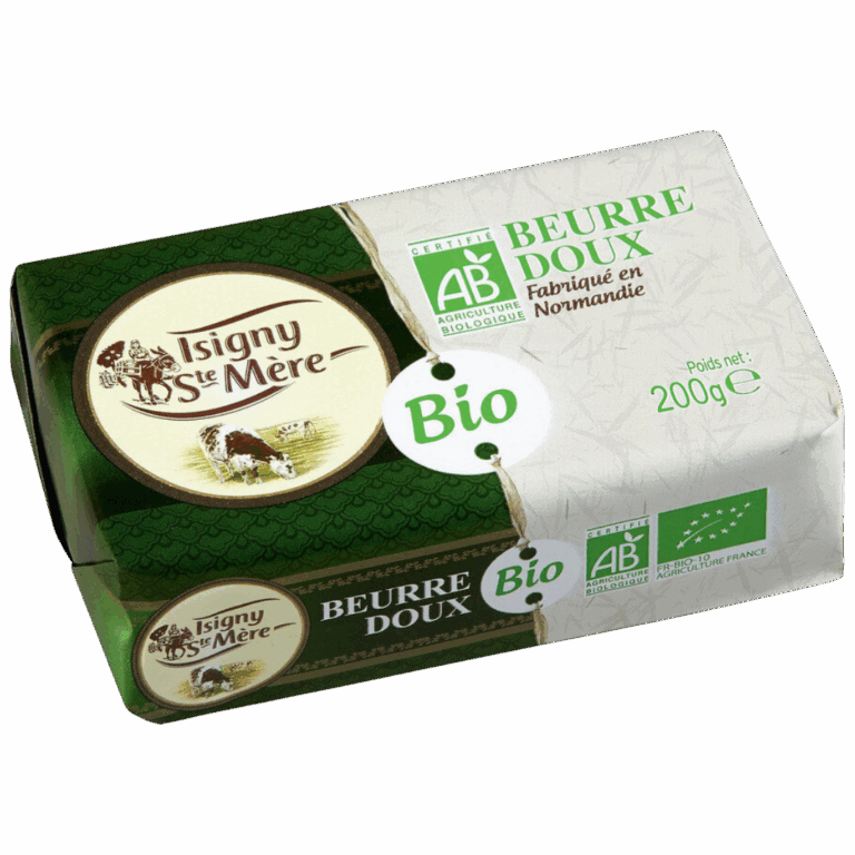 ISIGNY SAINTE MERE BEURRE DOUX BIO 200 G