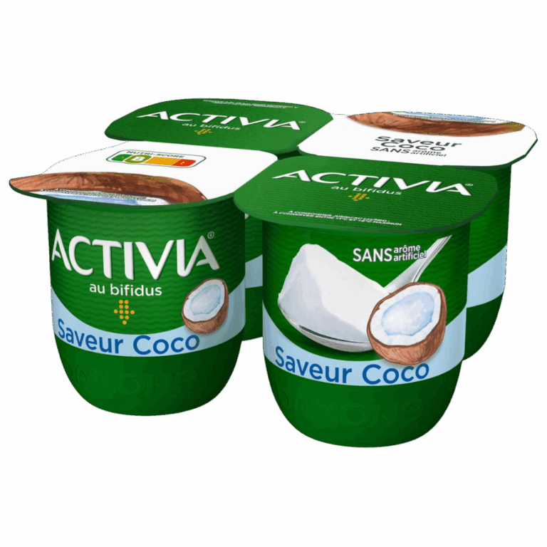 ACTIVIA COCO AU BIFIDUS 4X125G