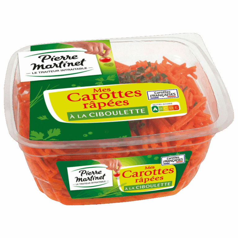 PIERRE MARTINET CAROTTES RAPÉES CIBOULETTE 300G