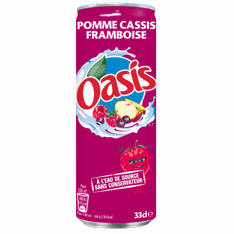 OASIS POMME CASSIS FRAMBOISE 33CL