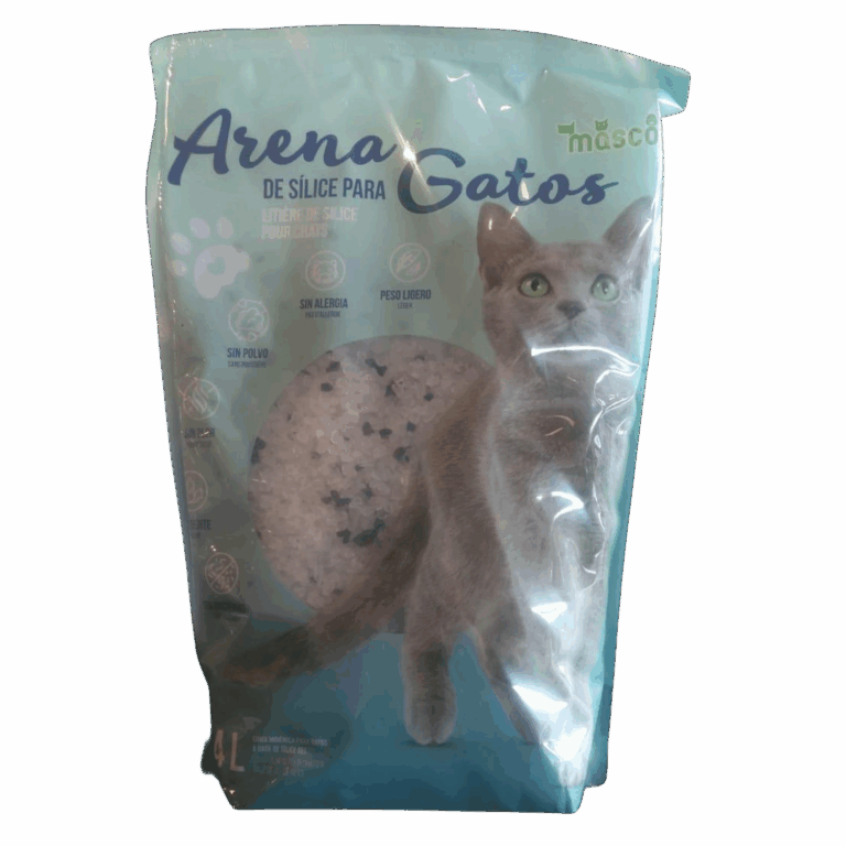 MASCOTY LITIÈRE EN SILICE POUR CHAT 4L