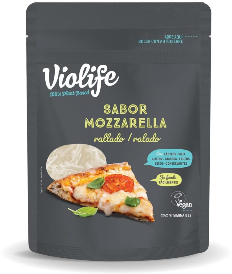 VIOLIFE GRATED MOZZARELLA 200G
