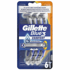 GILLETTE RASOIRS JETABLES BLUE3 COMFORT 6U