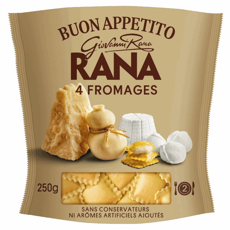 RANA RAVIOLI 4 FROMAGES 250G