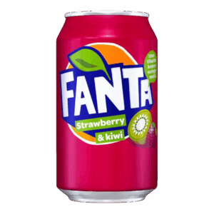 FANTA FRAISE ET KIWI CANETTE 33CL