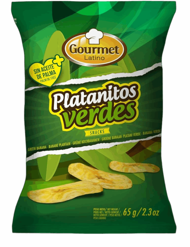 GOURMET LATINO CHIPS DE BANANA VERDE 60G