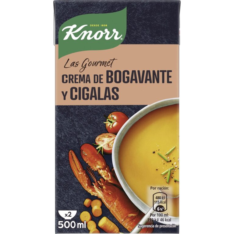 KNORR CREMA DE BOGAVANTE Y CIGALAS BRICK