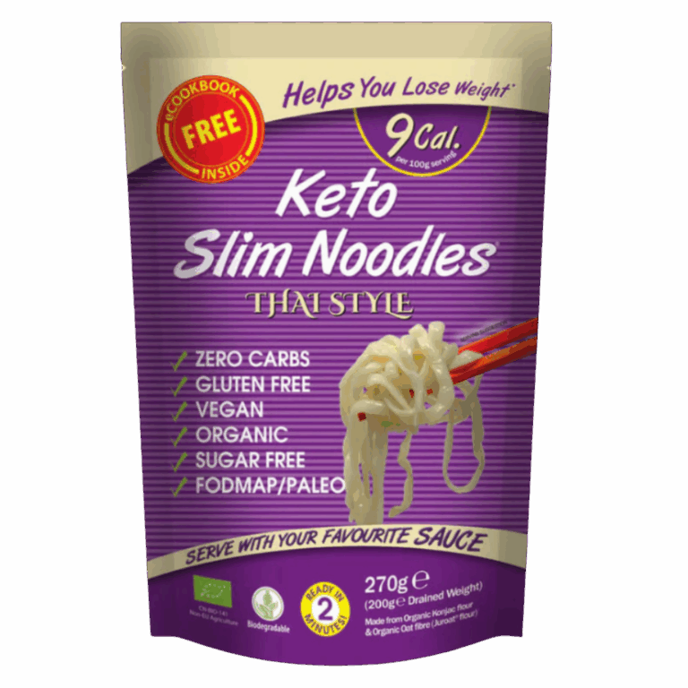 SLIM NOODLES NOODLES ESTILO THAI BIOLÓGICOS 270G