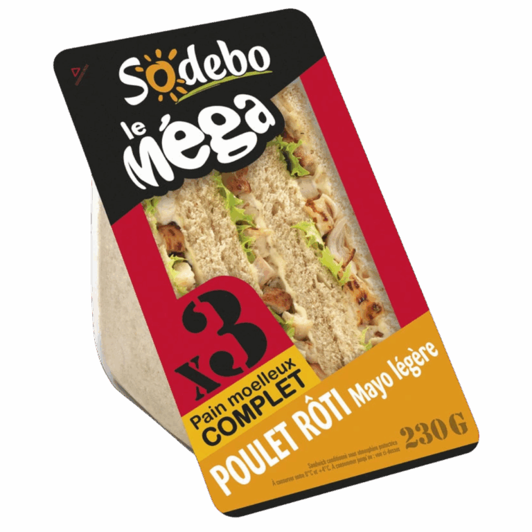SODEBO SANDWICH POULET ROTI MAYO 230 G