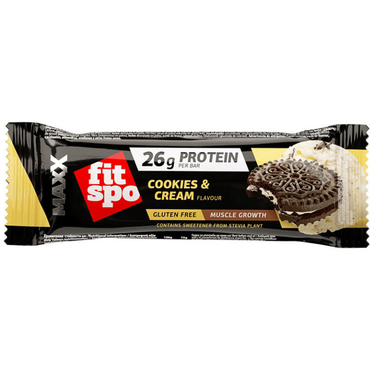 FITSPO BISCUITS BARRES MAXX COOKIES & CREAM 75G