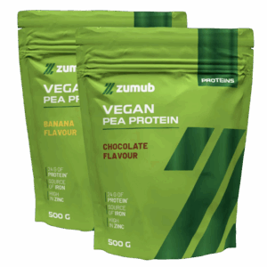 ZUMUB PROTÉINE VEGAN CHOCO OU BANANE 500G