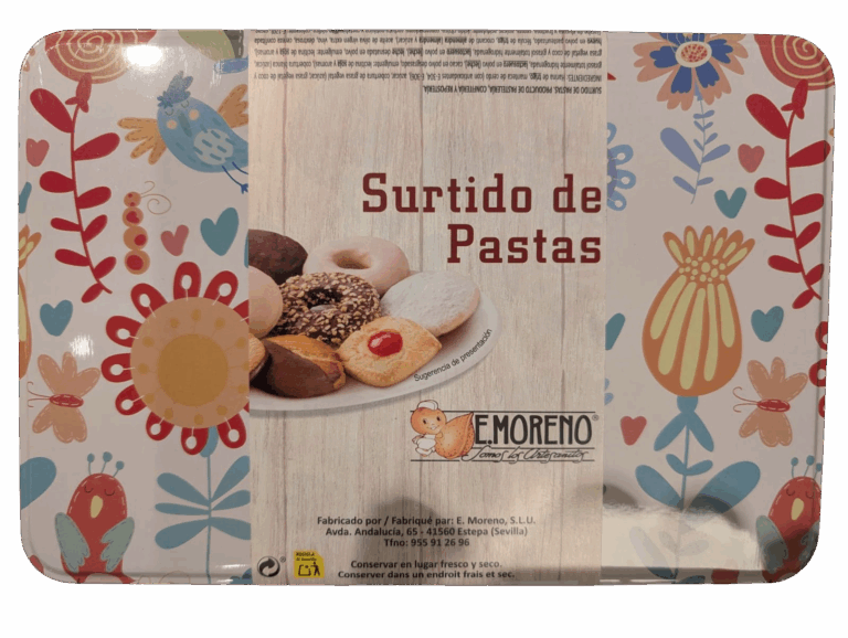 E.MORENO SURTIDO DE PASTAS  380G