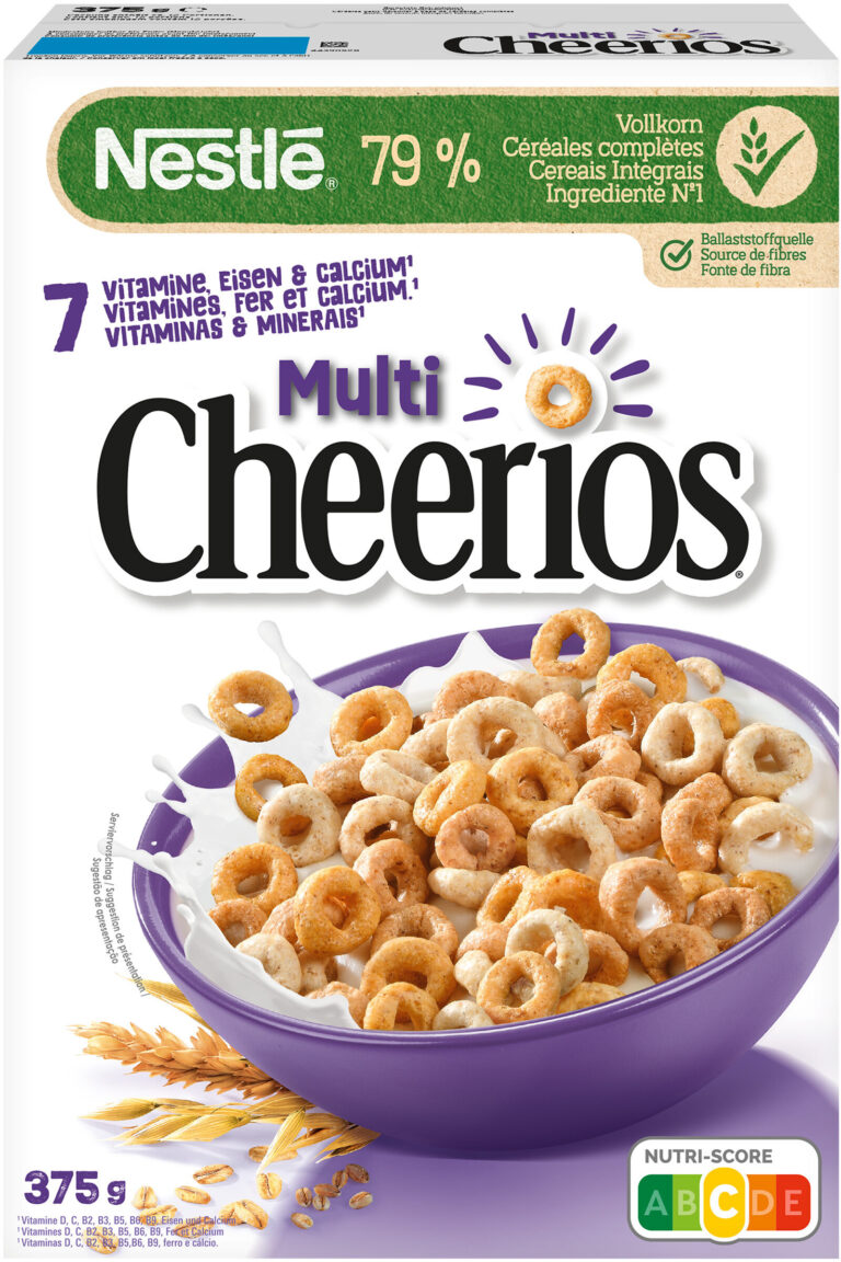 CHEERIOS NESTLÉ MULTICEREAIS 375G